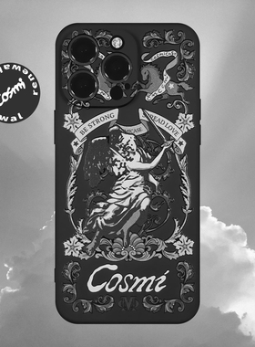 CosmiCase原创设计勇气女神 re34 复古艺术手机壳适用于苹果17iPhone16ProMax