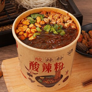 重庆酸辣粉泡面整箱批发方便面宿舍速食桶装食品