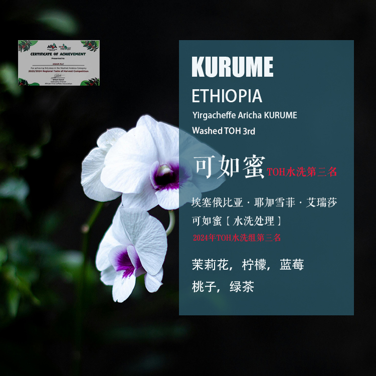 艾瑞莎可如蜜水洗处理手冲咖啡豆