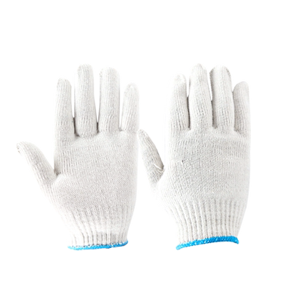 君御线手套防滑耐磨冬季批发劳保工地白色男女加厚 71005兰把