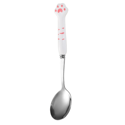 萌格调可爱猫爪餐具三件套