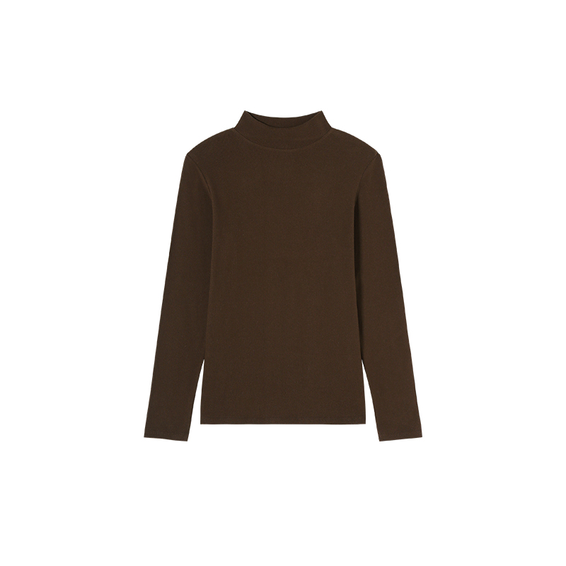 【超新发布·羽绒节】11.24F  新款双面磨毛仿羊绒打底衫   699