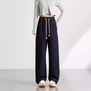 春夏新款 宽松休闲弯刀牛仔裤 539