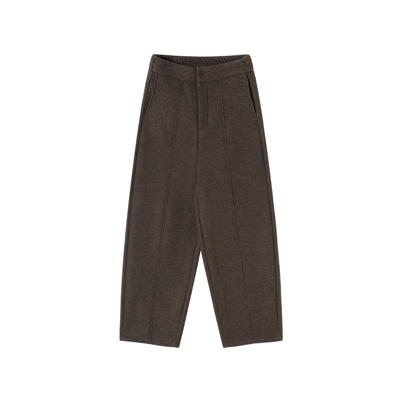 11.18F  秋冬新款羊毛呢子梨形九分裤    YC028