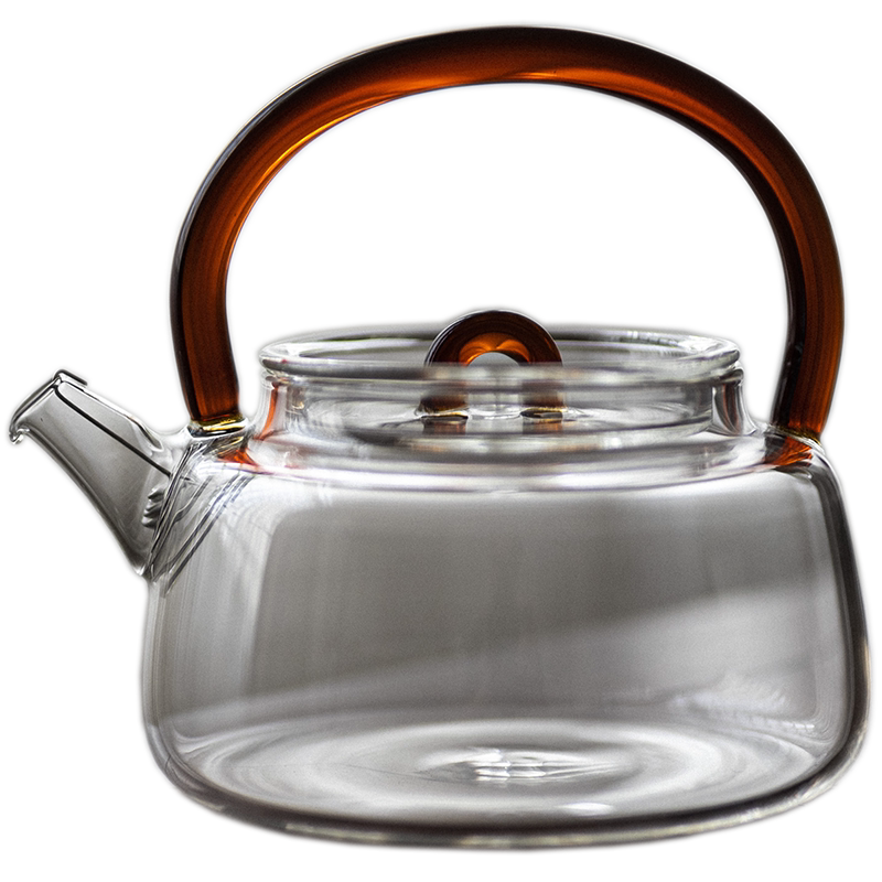 班意 玻璃煮茶器泡茶壶烧水壶日式电陶炉加热玻璃壶提凉壶花茶壶