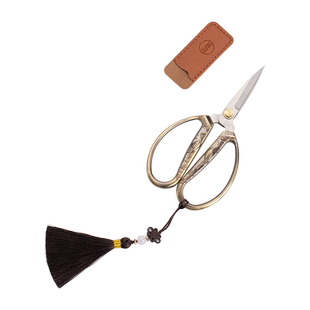 班意茶叶剪刀泡袋茶叶中式鹤形茶剪刀手工剪纸茶艺小剪刀茶具配件