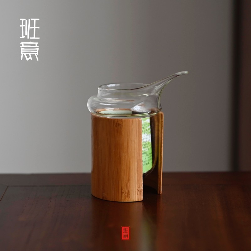 竹套分茶杯公道杯班意
