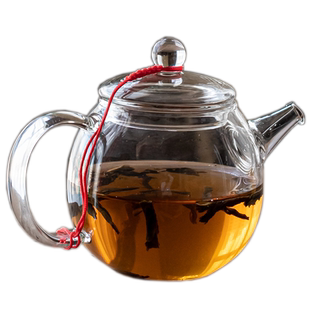 班意玻璃壶 玻璃壶承 玻璃泡茶壶透明迷你茶壶花茶壶耐热煮茶具