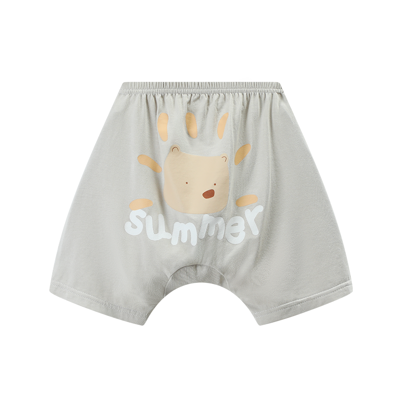 宝宝夏季冰丝竹纤维屁屁裤夏装