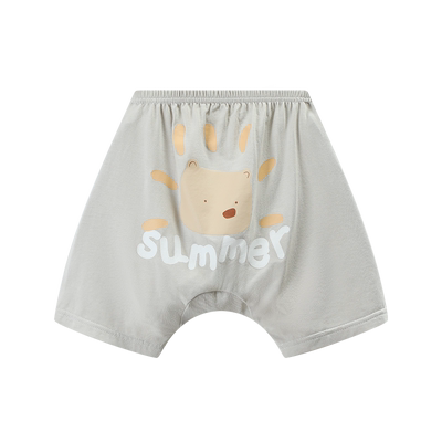 宝宝夏季冰丝竹纤维屁屁裤夏装