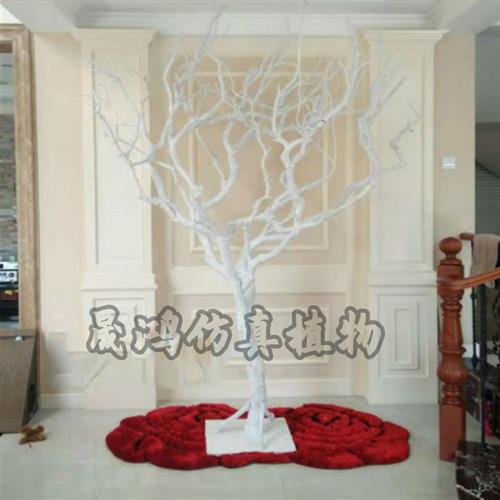 干树枝枯树造景室内外枯树装饰白色枯树枝假树造型树树枝装饰