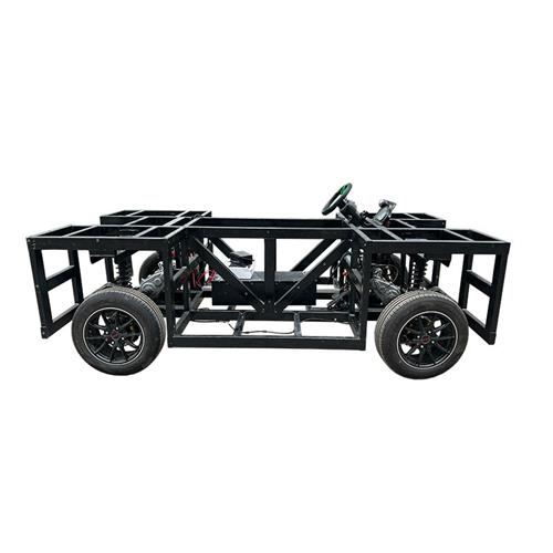 电动四轮车巡游花车底盘舞台表演车节庆游览户外拍摄影视道具车