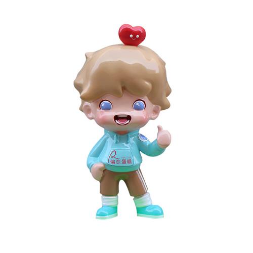 玻璃钢卡通人物企业IP形象公司吉祥物雕塑定制大型外公仔玩偶摆件