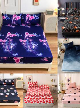 soft bed sheets fitted sheet cotton pillow cases 床笠 枕套