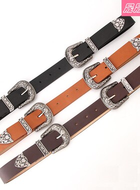 Hot sale women Punk Rock belt retro fashion belts waistband