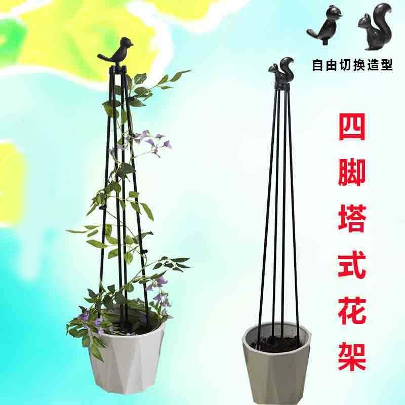 花架爬藤支架支撑杆月季绿萝长藤图片