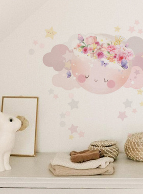 《FANTASY DREAM》Boho早教墙贴画宝宝卡通贴纸儿童卧室墙面装饰