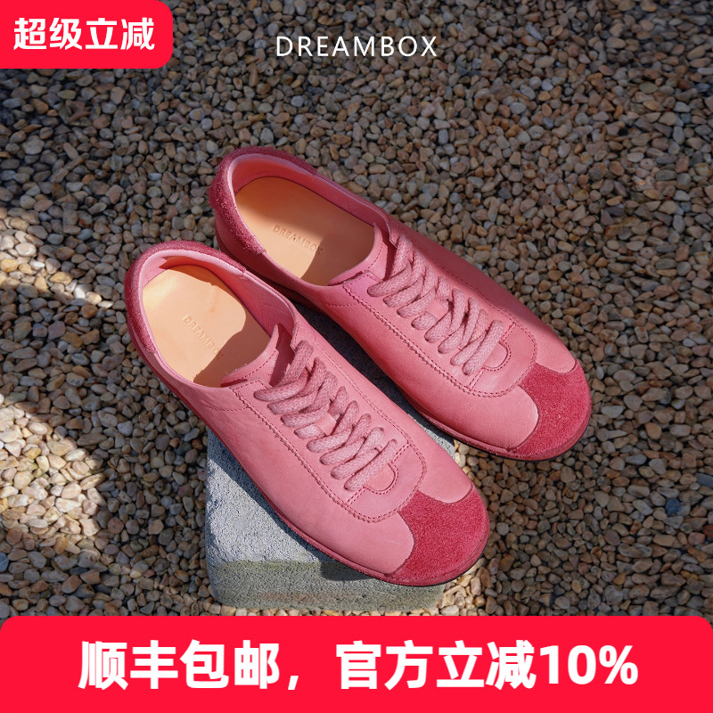 蔷薇粉多巴胺德训鞋舒适透气女鞋