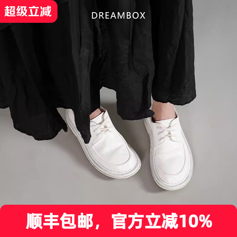 夏季透气百搭马皮小白鞋