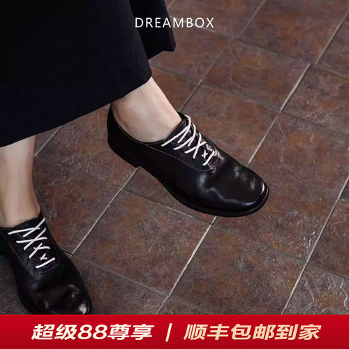 轻便舒适水洗马皮轻奢女鞋