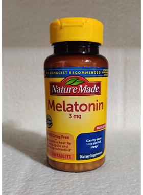 美国  Melatonin 天唯美 褪黑素 睡眠片 3mg*240片