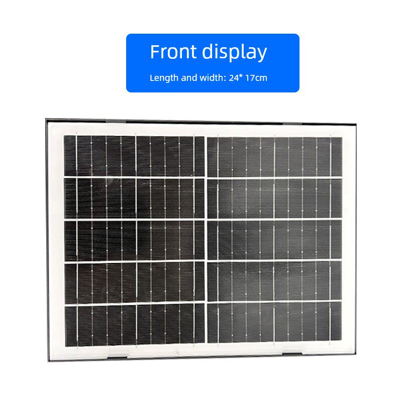 5V太阳能监控单晶硅发电充电光伏板电池摄像头电源板延长线