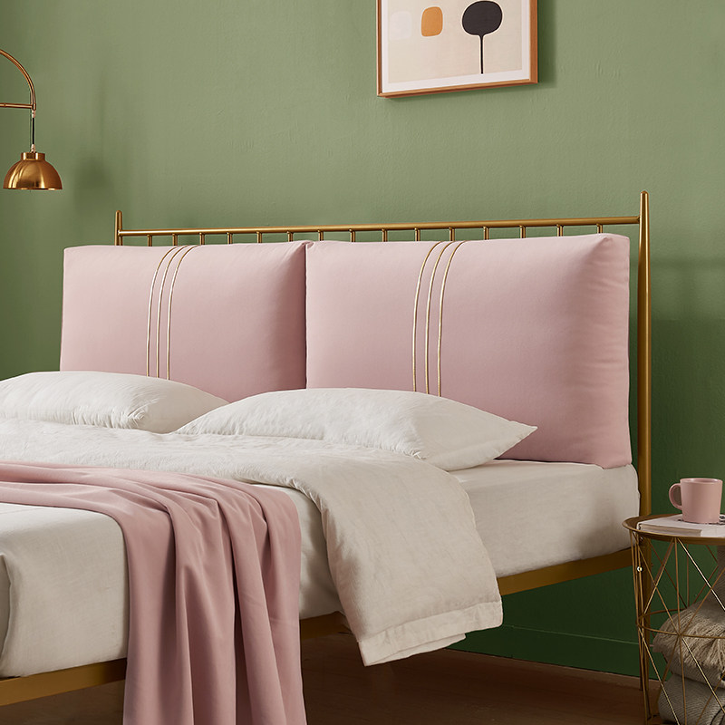 岳茉床上靠枕大靠背双人床头包软包网红公主床头大靠背垫护腰靠垫,居家布艺,床头靠垫,淘宝优惠券,粉丝福利购,淘宝优惠卷