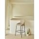 森川家具吧台椅轻奢家用北欧吧台凳酒吧椅现代简约创意靠背高脚凳
