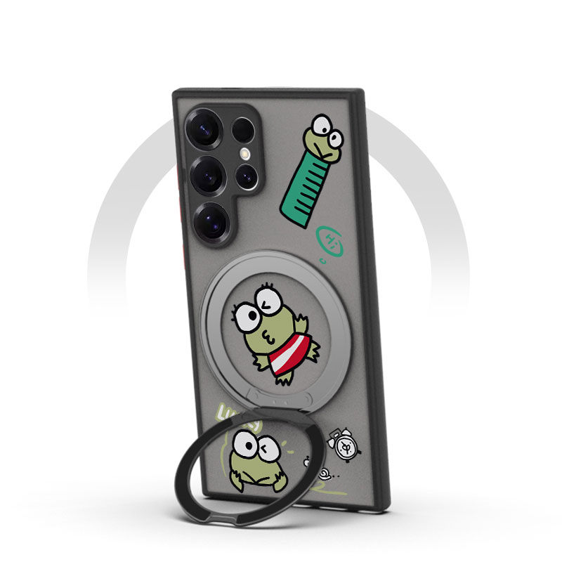 适用三星s24u支点壳磁吸旅行青蛙