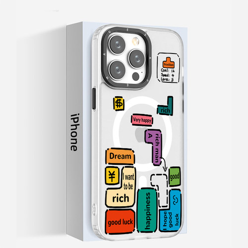 俄罗斯方块magsafe抗菌磨砂壳