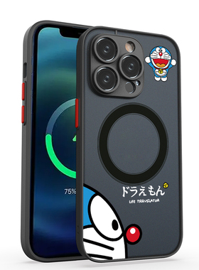 奔斯特适用于iphone16磁吸手机壳17air卡通xs叮当猫13max全包12mini紫色11pro天兰8plus肤感定制14保护套15xr