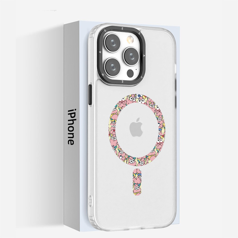 卡通iPhone15promax磁吸手机壳