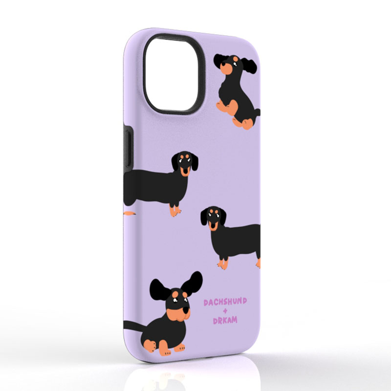 磁吸萌宠iphone菲林二合一手机壳