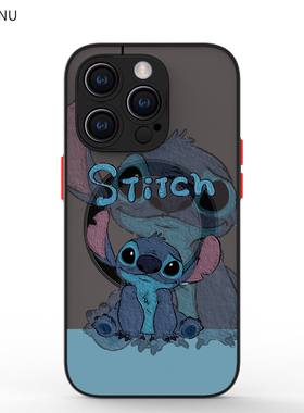 适用于iPhone17air手机壳13pro防摔12mini磁吸11新款黑色xs创意14动漫8plus卡通15max史迪仔magsafe全包16e