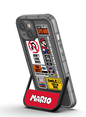 适用苹果13pro手机壳新款16e磁吸17air全包11高级12游戏xr防摔max支点15plus带支架14pro个性保护透黑magsafe