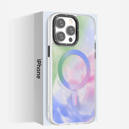 iphone多彩magsafe优盾磁吸壳