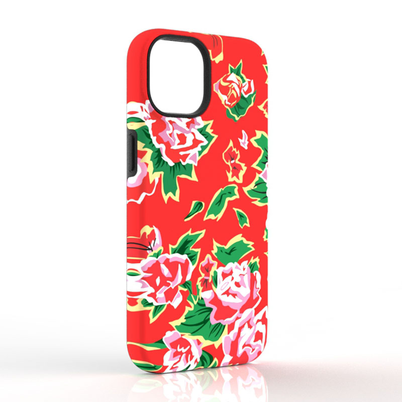 东北花布iphone菲林二合一手机壳