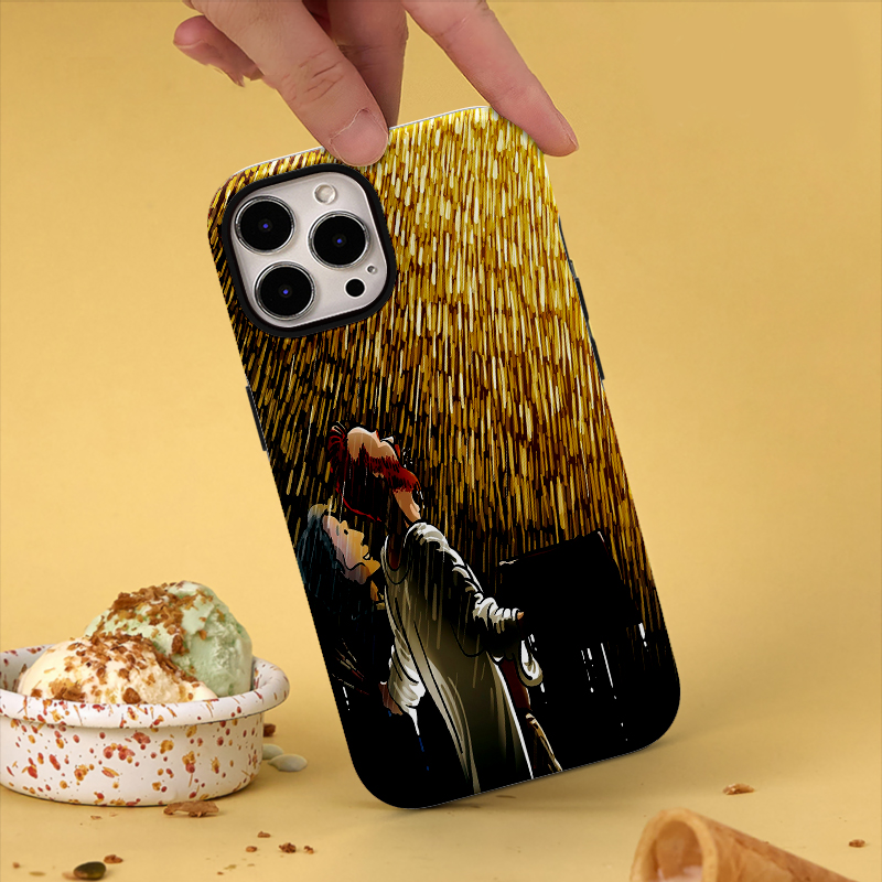 梵高油画小众菲林双层磁吸手机壳