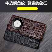 适用华为mate60Pro手机壳新款 真皮mate50Pro高档商务mate40Pro保护套mate30牛皮鳄鱼纹mate20X半包防摔保护壳
