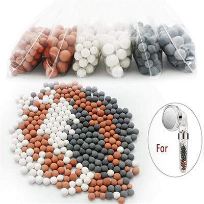 Shower Head Replacement Beads Filter Energy Anion Mineraliz