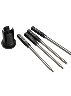 White Hard Steel 4 in 1 Hex Screwdriver Set Hexagon Screw Dr