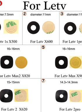 JCD For Letv Leeco Le Max 2/Pro/1s/1 Camera Glass Lens Repl