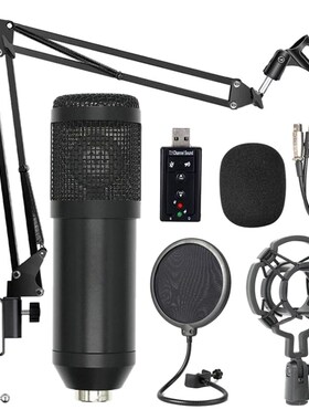 Bm800 Professional Suspension Microphone Kit Studio Live Str