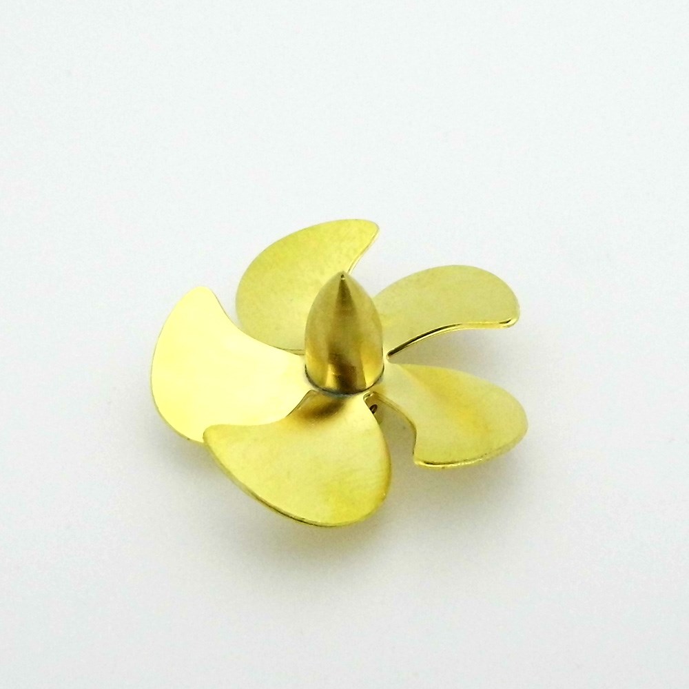 1PC 5 Blades Copper Propeller Diameter 35mm M4 Prop for RC