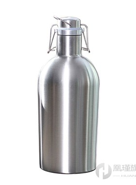 2L Stainless Steel Homebrew Beer Growler Secure Swing Top Li