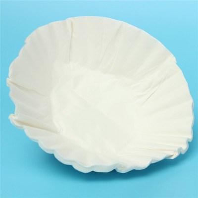 50pcs/Set 24cm White Coffee Filters Single Serving Paper for