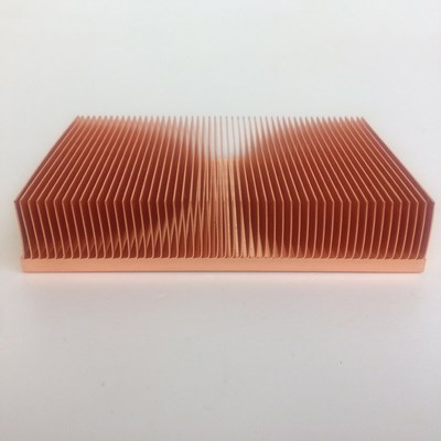 Factory direct supply 100x50x15mm Pure copper heat sink  Cu1