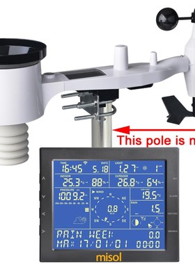 MISOL / Wireless weather station connect to WiFi, upload dat