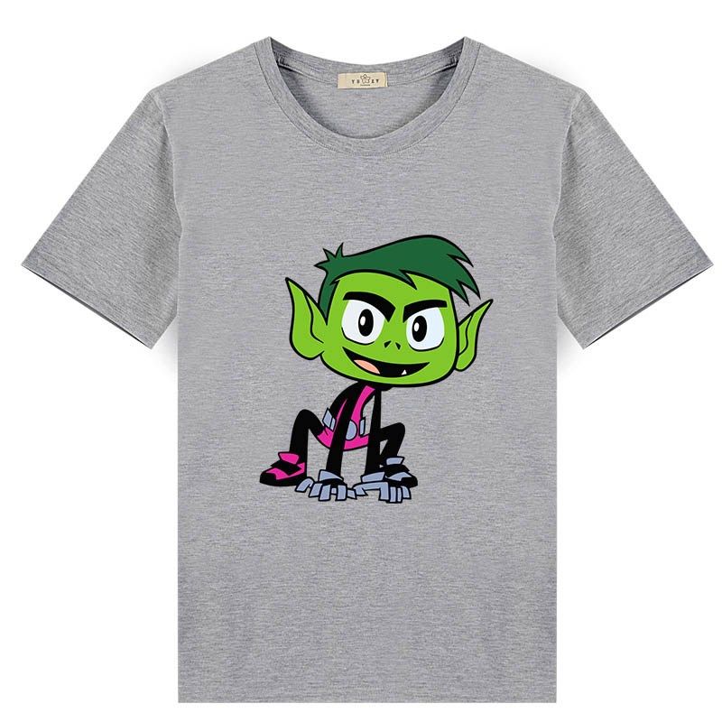 3 12t  go  cartoon printed beast boy t shirt casual short s