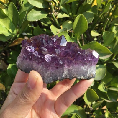 110-120g Natural Dream Amethyst Quartz Crystal Cluster Speci
